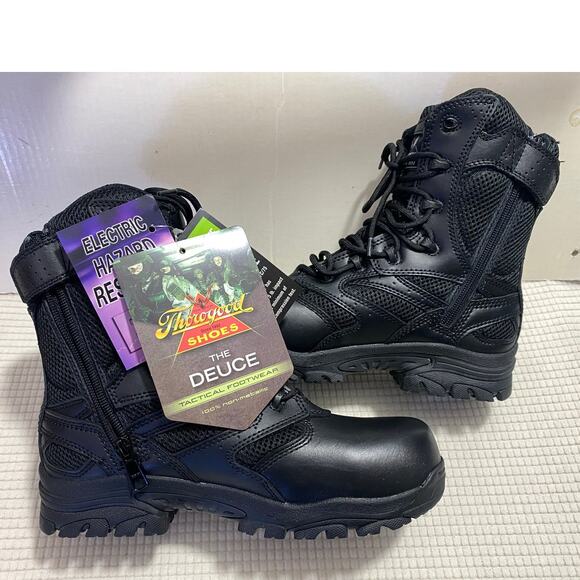 Thorogood The Deuce Waterproof Composite Toe Side Zip Tactical Boots Size 7 Mens main image 14